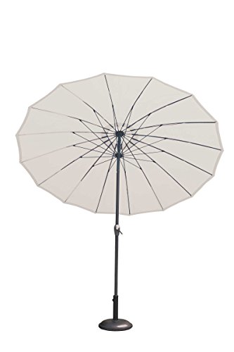 IMAGIN Shangai Parasol Ecru Poteau, Écru, 38 mm