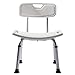 Produktbild Bad Stuhl Ohne Armlehnen Ältere Schwangere Frauen Behinderte Badezimmer Dusche Stuhl Bad Hocker Aluminiumlegierung Rutschfeste Hocker (größe : Classic)