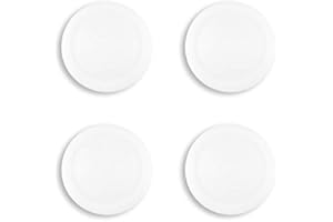 eXtremeRate PlayVital Capuchon Protection pour Switch Joycon,Joystick Caps de Stick Analogique pour Nintendo Switch OLED/Lite Accessoires Thumbsticks Grips-Blanc