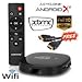 Price comparison product image Sumvision Android TV Box Cyclone Android X4 AMLogic Quad Core Android 4.4 XBMC KODI 14.2 Media Streamer Player Smart TV Box for your HDMI HD TV
