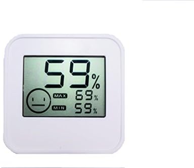 JZC Indoor Thermometer,12 hours / 24 hours display,Mini Indoor Temperature