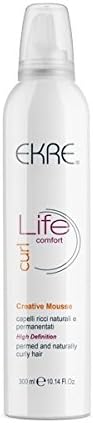 ekre Curl Comfort Creative Mousse Curly Hair 300 ml