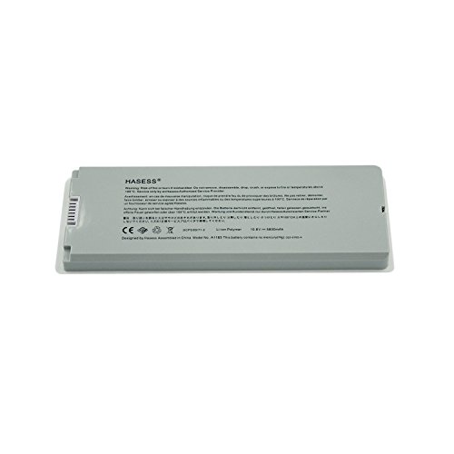 HASESS Neu Laptop-Akku für Apple MacBook 13″ Serien: A1181, A1185, MB061*/A, MB061B/A, MB061CH/A 13.3-inch 2.0GHz MB Mac book MA561, MA561FE/A, MA561G/A, MA561J/A, MA561LL/A,MA561FE/A,MA472LL/A, MA566, MA566FE/A, MA566J/A 18 Monate Garantie - 2