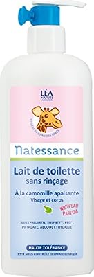 Natescience Natessance Lait de Toilette sans Rinçage Visage Corps