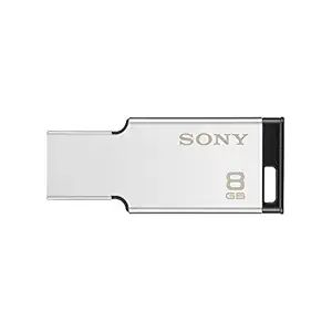 Sony 8GB USB Metal Pendrive (Silver)