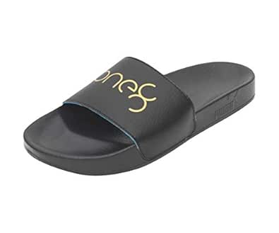 puma one8 slides black