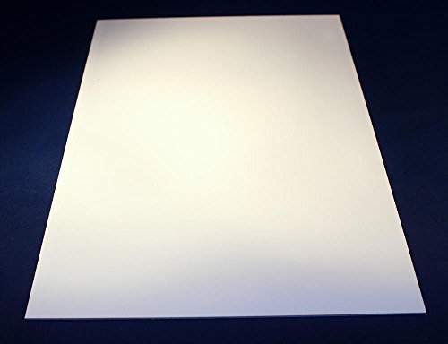 Preisvergleich Produktbild 4x Kunststoff Bastelplatten PVC Hartschaum 300x200x5mm / weiß