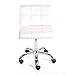 Urbanity Diva Hairdressing Beauty Manicure Nail Technician Salon Chair Stool Seat White