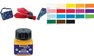 Preisvergleich Produktbild C.KREUL Textilfarbe JAVANA Opak, vanille, 20 ml 90966