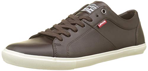 Купить мужские кроссовки Levi`s | Levi's Herren Woods Sneaker, Braun ...