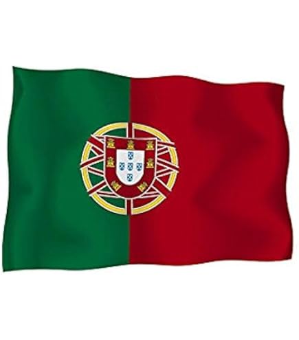Autocollants Drapeau Du Portugal X45 - Logo Main Adhésif - Marque Bearn