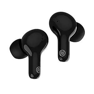 Noise Air Buds+ Truly Wireless Earbuds with Instacharge & Hypersync Technology, Silicone tip, Superb Calling & 20 Hour Playtime - Jet Black