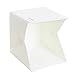 Produktbild Koolertron Mini Folding Studio Diffuse Soft Box mit LED-Licht schwarz / weißem Hintergrund Fotostudio Zubehör