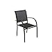 Produktbild Gartenstuhl Piazza – H. 88 cm – schwarz meliert