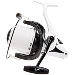 VERCELLI Enygma SC-6+1bb Carrete Surf Casting de Pesca, Blanco, Talla Única
