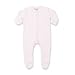 Larkwood Baby Unisex Plain Long Sleeved Sleepsuit (12-18) (Pale Pink)