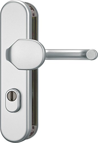 Preisvergleich Produktbild ABUS Tür-Schutzbeschlag KLZS714 F1 aluminium für Feuerschutztüren 42558