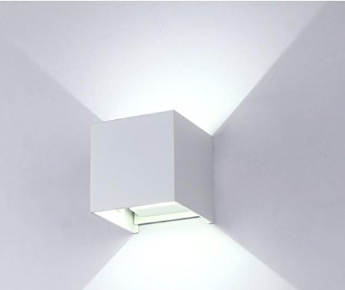 DLpf Bedside Lamp Led Waterproof Bedroom Corridor Aisle Two-Way Light Bedside Lamp White White