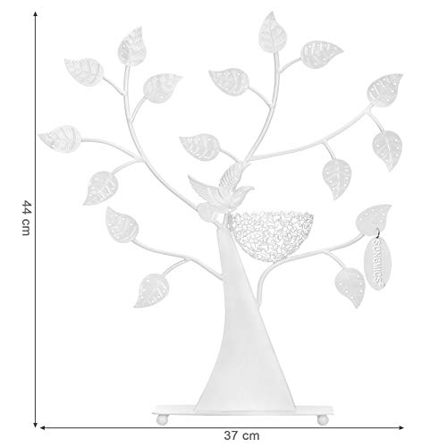 Songmics Schmuckständer Schmuckhalter Ohrringhalter Kettenständer Armbandständer weiß JDS065 - 7
