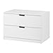 Produktbild Unbekannt IKEA NORDLI Kommode mit 2 Schubladen; in weiß; (80x45cm)