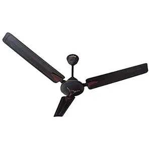 ACTIVA 1200mm High Speed 390 RPM Bee Approved 5 Star Rated Star Deco Anti Dust Coating Ceiling Fan (Grey) Comes with 2 Year Warranty