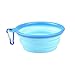 Produktbild Yangge Yujum Pet bewegliche Faltbare Hundekatze Silikon-Schüssel für Welpen Food Supplies Trinkwasser Halter Pot Basin