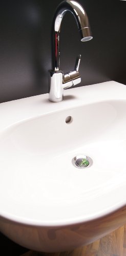 Cornat SA1028 Waschbecken – Stöpsel Motiv PIANO BLACK - 5