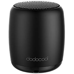 Dodocool - Mini altavoz Bluetooth para PC Smartphone, función de mando a distancia y manos libres, compatible con la mayoría de los teléfonos, tabletas, ordenadores y otros dispositivos, negro