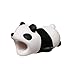 Price comparison product image Aolvo Cable Saver Protector Cute Animal Cable Accessory Creative Lightning Cable Case Bite Fit Apple iPhone iPad iPod, Prevent Charging Cable from Bending/Breaking and Prolong the Lifetime (Panda)