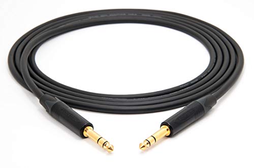 Mogami 2534 Neglex Cavo professionale studio bilanciato | Neutrik Gold 6,3mm TRS | HiFi 10 m