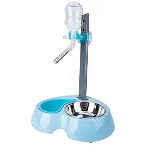 SuperDesign Dog Cat Multifunctional Automatic Feeders Portion Control Water Dispenser Bowl