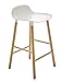 Produktbild normann Copenhagen Form Barstuhl 75 cm Eiche-Sitz weiss