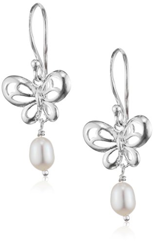 Elements Damen-Ohrhnger 925 Sterling Silber wei E4561W