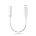 Produktbild VAPIAO Lightning-AUX-Adapter 8 Pin-Lightning auf 3,5 mm AUX-Anschluss für Apple iPhone 7, 7 Plus in Weiß