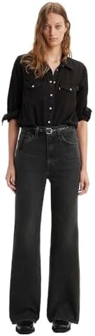 Levi's Ribcage Bells Jeans da Donna, Keepsake Lilac, 26W x 34L