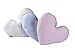 Clair de Lune Cotton Candy Heart Cushion (Pink)