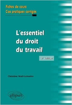 L'Essentiel du Droit du Travail Fiches de Cours & Cas Pratiques Corrigés de Lemaitre ( 10 avril 2012 )