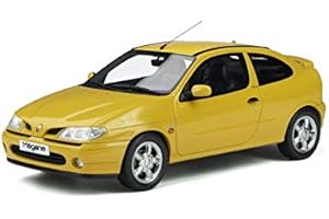 OTTO MOBILE Ottomobile kompatibel mit Renault Megane Mk1 Coupe 2.0 16V 1999 gelb Modellauto 1:18