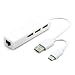 Produktbild Cyond USB 3.1 C-zu-Gigabit-Ethernet-Netzwerk USB 2.0-Hub 3-Port-LAN-Adapter für Windows XP/ME / 2000, Windows 7, 8 und Mac OS X, Linux