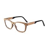 brillengestell gold metall Besonderes NATURJUWEL Design Naturjuwel Holz Brillengestelle Herren Damen braun Brillenfassung Brillenrahmen Optiker Holzbrille Brille mit klarer Linse
