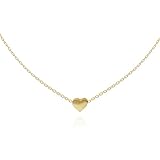 STILVOLL: Der feine Herz-Anhäger ist nur 0,9cm breit wie hoch. Die Kettenlänge kann von 35cm bis 45cm eingestellt werden.