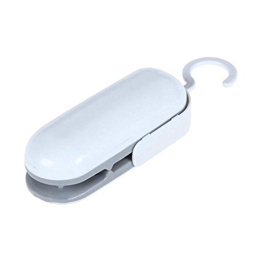 Preisvergleich Produktbild Providethebest Mini Heißsiegelmaschine Beutel Handy-Heater-Paket Sealer Schellen Haushaltsgeräte Küchenverpackungsmaschine Grau