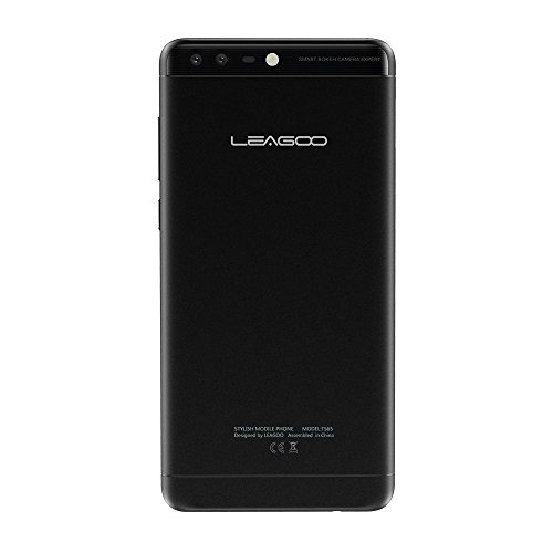 GÃ¼nstiges Handy, Leagoo T5C 4G Smartphone, Dual SIM Mobiltelefon, Fingerabdruckscanner Dreifach-Kameras 5.5 Zoll FHD IPS Display Intel SC9853 Acht-Kerne 3000mAh Batterie Telefon fÃ¼r Familien (Schwarz)