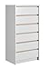 Produktbild Highboard Kelibia 07, Farbe: Weiß matt - 121 x 62 x 41 cm (H x B x T)