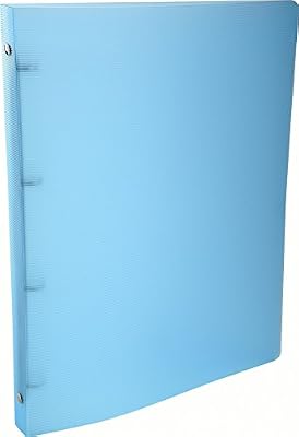 Exacompta LINICOLOR 51177E Classeur semi-rigide en polypro transparent 4 anneaux ronds de 1,5 cm/dos de 2 cm format 32 x 25 cm 5 Couleurs Assorties Modèle Aléatoire