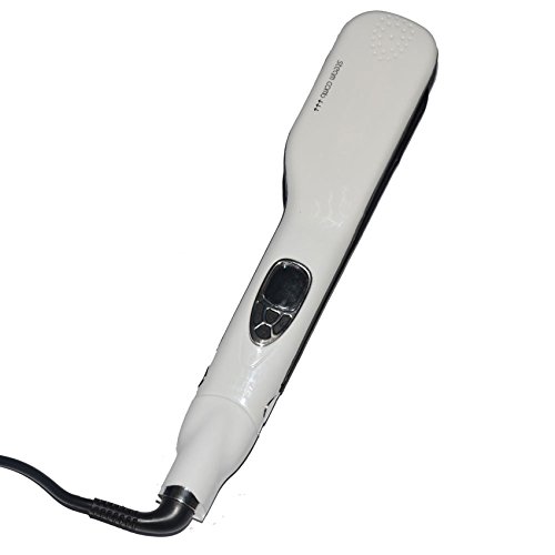 YOUFANGZHUANG Steam Hair Straightener Brush with LCD Display Electric Ceramic Fast Comb Steam Hair Straightener Digital Hair Iron