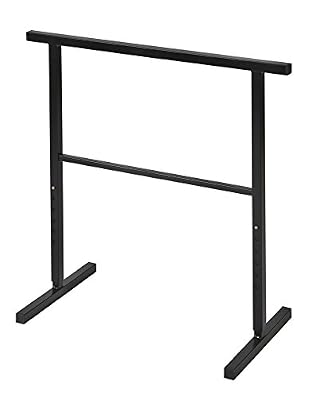 Rodet 0007502 Tréteau H réglable Charge 200 kg Noir