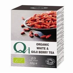 Qi Organic White Tea & Goji Berry 20 Bag x 1