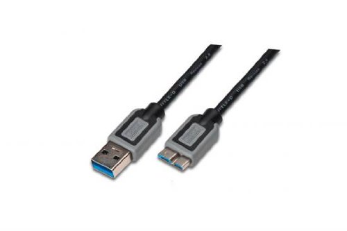 Goobay USB 3.0 Micro-B 500 SCHWARZ 5m USB 3.0 SuperSpee