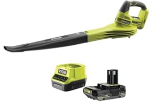 Pack RYOBI Souffleur OBL1820S - 18V OnePlus - 1 Batterie 2.0Ah - 1 Chargeur Rapide